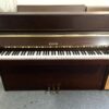 Klavír - pianino Fazer, jasný zvuk, přesná mechanika, 3 pedály / moderátor, tmavě hnědé pianino 148PH