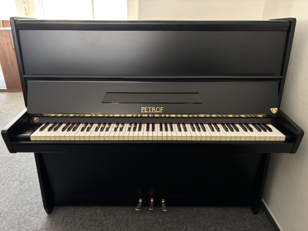 Piano Petrof 125 Opera, černé piano Petrof, prodej pian Plzeň 005PC